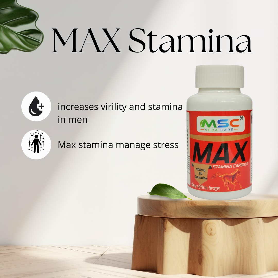 MAX STAMINA CAPSULE 800MG